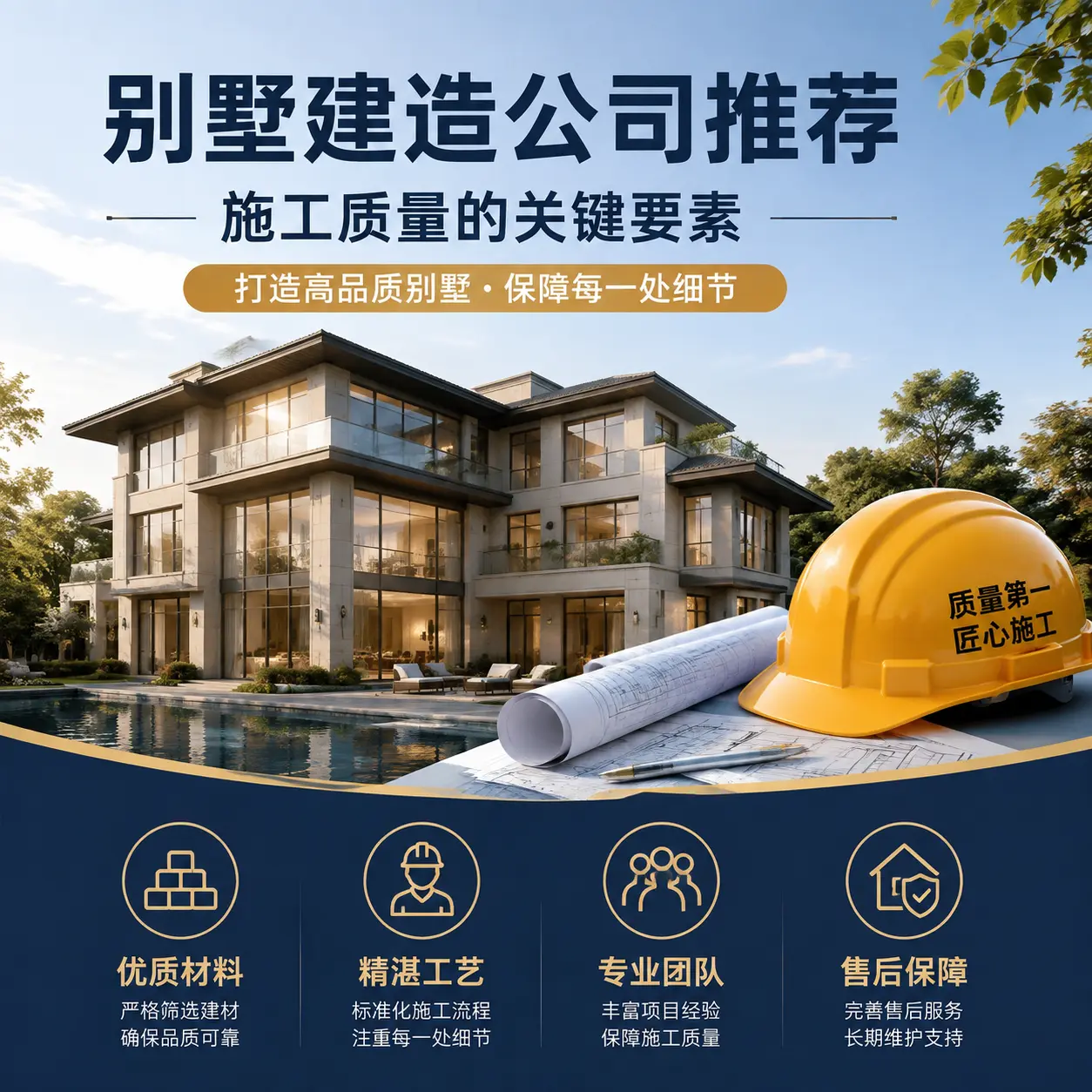 别墅建造公司推荐: 威宁 施工质量的关键要素