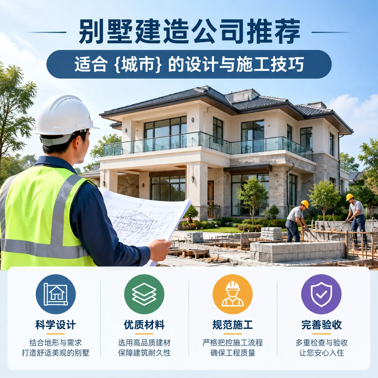 别墅建造公司推荐:适合 威宁 的设计与施工技巧