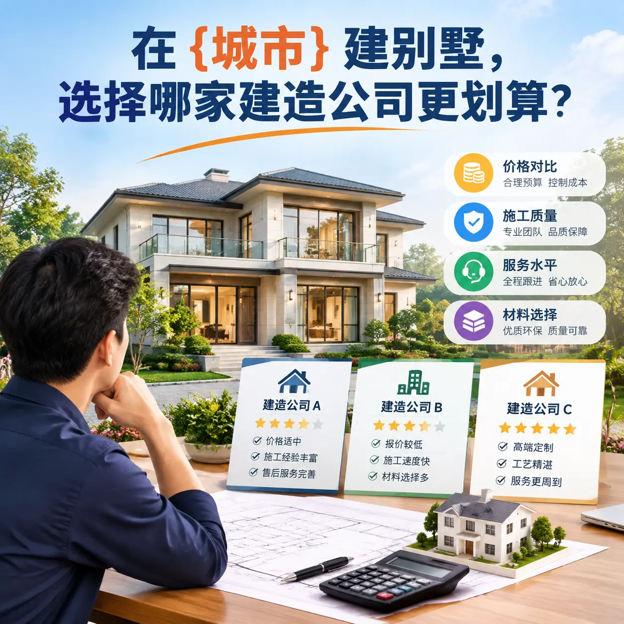 在 威宁 建别墅,选择哪家建造公司更划算?