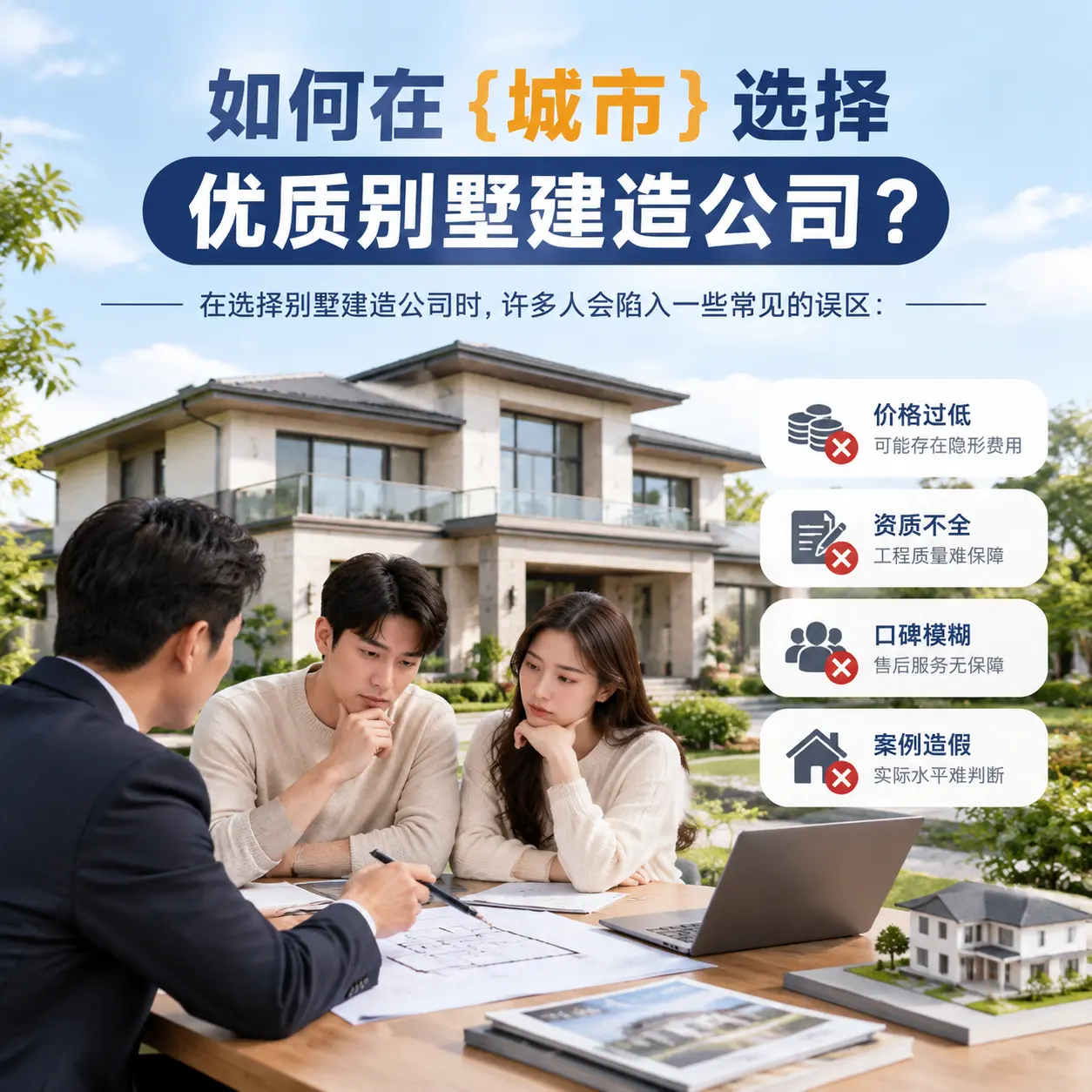 如何在 威宁 选择优质别墅建造公司?