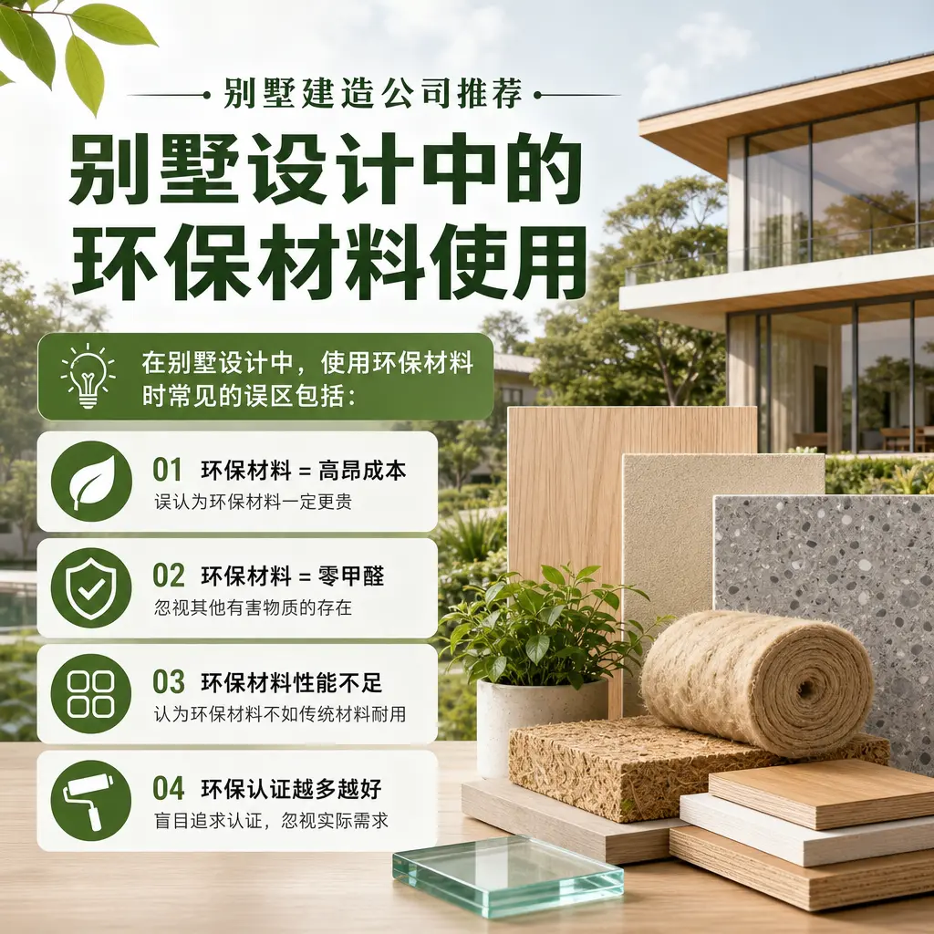 别墅建造公司推荐: 威宁 别墅设计中的环保材料使用
