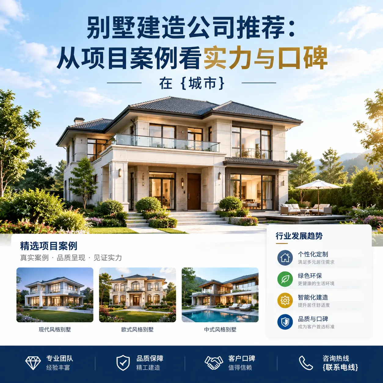 别墅建造公司推荐:从项目案例看实力与口碑在 威宁